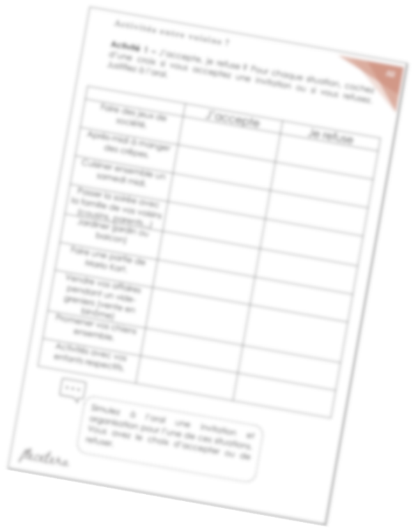 Des activités avec vos voisins ?