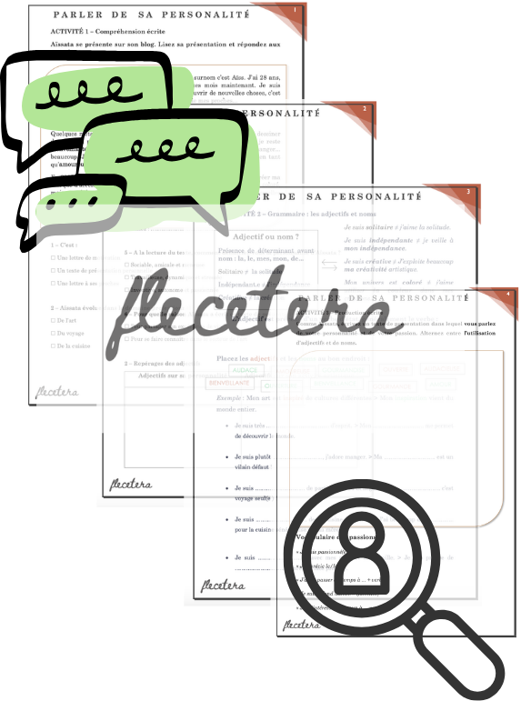 Parler de sa personnalité - Aïssata parle d'elle - A2