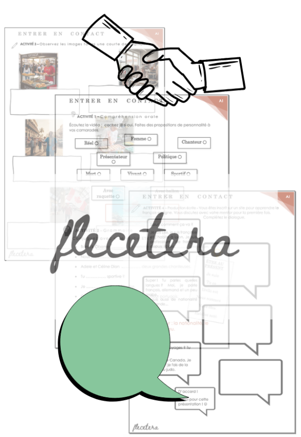 Se présenter avec le verbe ETRE - A1