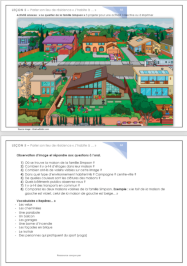Programme FLE A1 : 7 jours pour parler de soi. – Image 9
